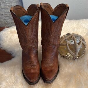Stetson Brown Heeled Boots
